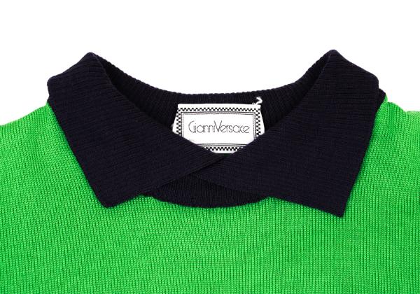 GIANNI VERSACE Crazy Pattern Knit Multi-Color Size 1