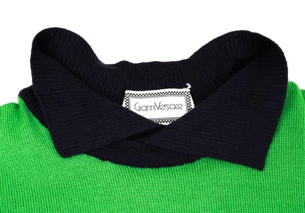 GIANNI VERSACE Crazy Pattern Knit Multi-Color Size 1