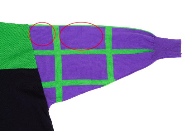 GIANNI VERSACE Crazy Pattern Knit Multi-Color Size 1