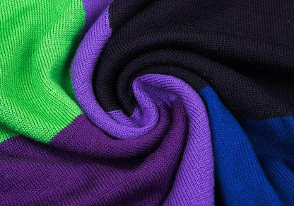 GIANNI VERSACE Crazy Pattern Knit Multi-Color Size 1