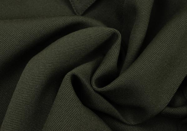 GIANNI VERSACE Wool Blend Pocket Back Skirt Green Size M