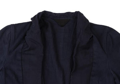 COMME des GARCONS Frill Sleeve Layered Jacket Navy Size M