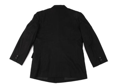 COMME des GARCONS Wool Side-Slit Design Jacket Black Size M