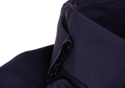 COMME des GARCONS Cotton Docked Design Shirt Blue Size M