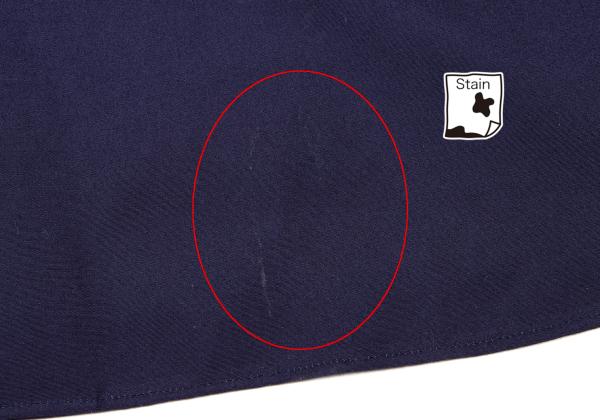 COMME des GARCONS Cotton Docked Design Shirt Blue Size M