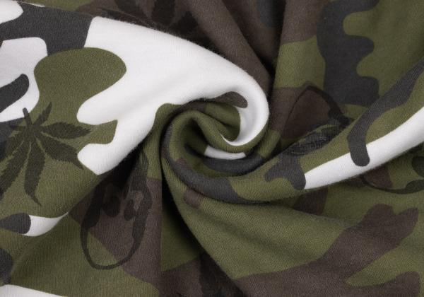 Lucien PellatiFinet Camo Skull Cotton Long Top White Size M