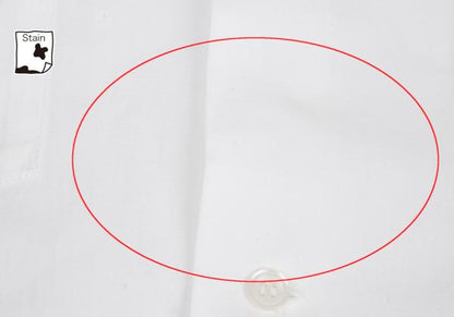 Y's for men White Cotton Double Pocket Collar Shirt Size 3