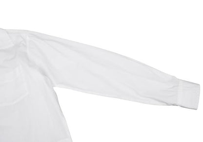 Y's for men White Cotton Double Pocket Collar Shirt Size 3