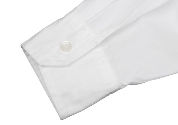 Y's for men White Cotton Double Pocket Collar Shirt Size 3