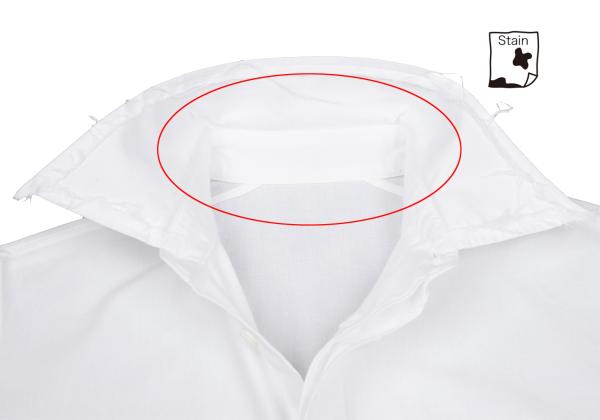 Y's for men White Cotton Raw Edge Fly Front Shirt Size 1