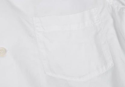 Y's for men Open Collar Short Sleeve Shirt White Size 3