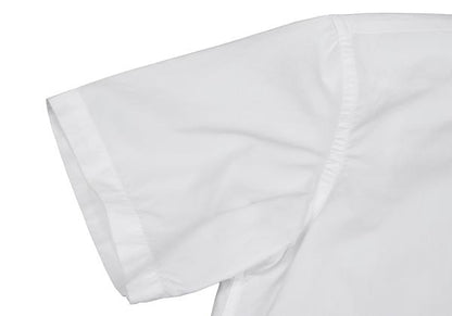 Y's for men Open Collar Short Sleeve Shirt White Size 3