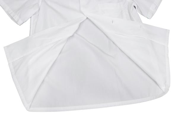 Y's for men Open Collar Short Sleeve Shirt White Size 3
