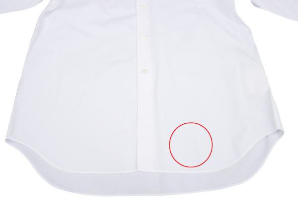 PLAY COMME des GARCONS Heart Patch Long Sleeve Shirt White Size M