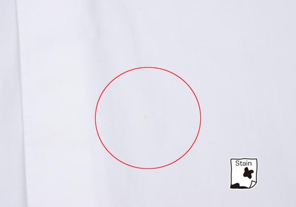 PLAY COMME des GARCONS Heart Patch Long Sleeve Shirt White Size M