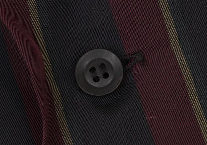 Y's for men 23AW Cupro Striped Flap Shirt Black Size 2