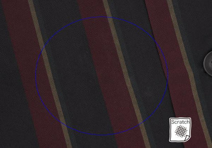 Y's for men 23AW Cupro Striped Flap Shirt Black Size 2