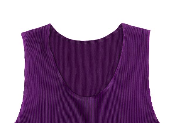 PLEATS PLEASE Mist Pleats Tank Top Purple Size 3