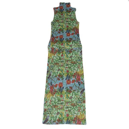 PLEATS PLEASE NL 06SS Eden Animal Print Dress Multi Size 3