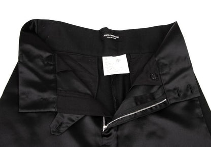 JUNYA WATANABE COMME des GARCONS Satin Pants Black Size S
