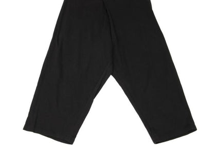 Y's Front Button Back Tuck Sweatpants Black Size 2