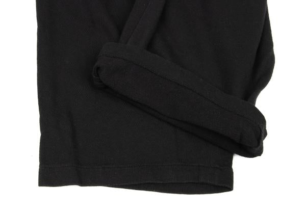 Y's Front Button Back Tuck Sweatpants Black Size 2