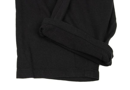 Y's Front Button Back Tuck Sweatpants Black Size 2