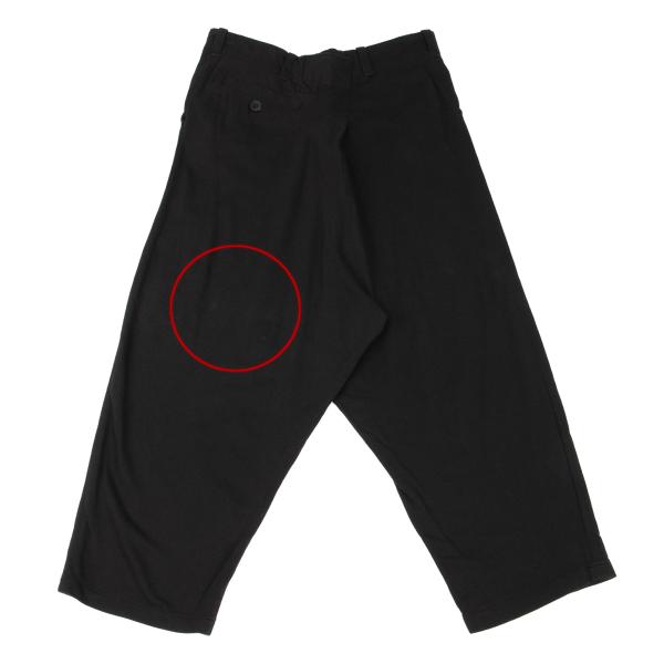 Y's Front Button Back Tuck Sweatpants Black Size 2