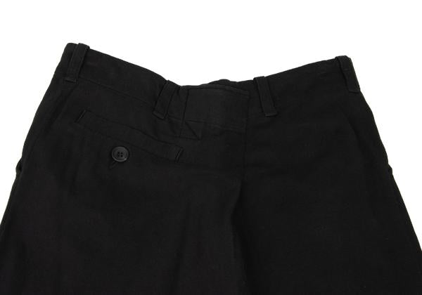 Y's Front Button Back Tuck Sweatpants Black Size 2