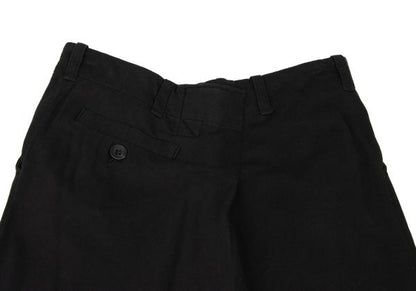Y's Front Button Back Tuck Sweatpants Black Size 2