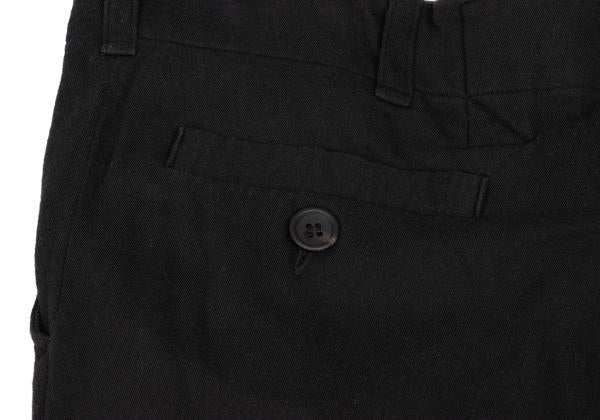 Y's Front Button Back Tuck Sweatpants Black Size 2