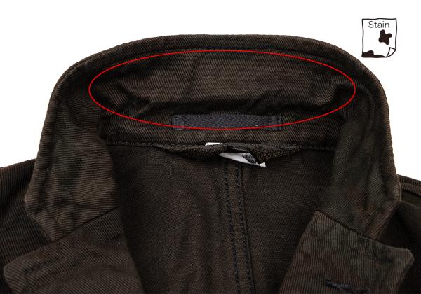COMME des GARCONS HOMME PLUS Cotton Jacket Green Size SS
