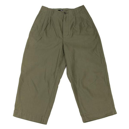 JUNYA WATANABE CDG Cotton Two-Tuck Wide Pants Khaki Size XS
