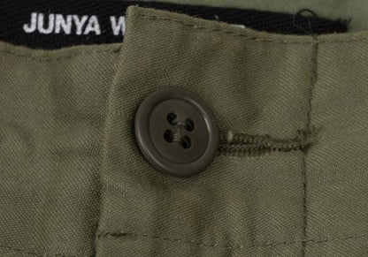 JUNYA WATANABE CDG Cotton Two-Tuck Wide Pants Khaki Size XS