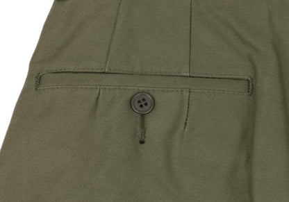 JUNYA WATANABE CDG Cotton Two-Tuck Wide Pants Khaki Size XS
