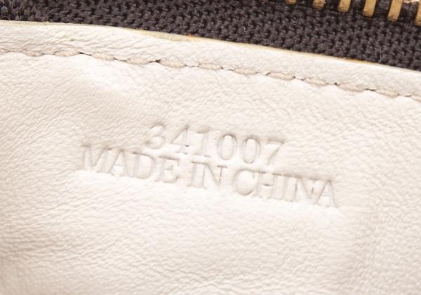 LOEWE Heritage Leather Logo Pouch Brown