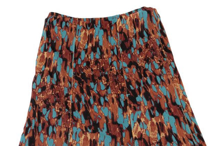 Jean Paul GAULTIER FEMME Marble Print Net Skirt Size 40