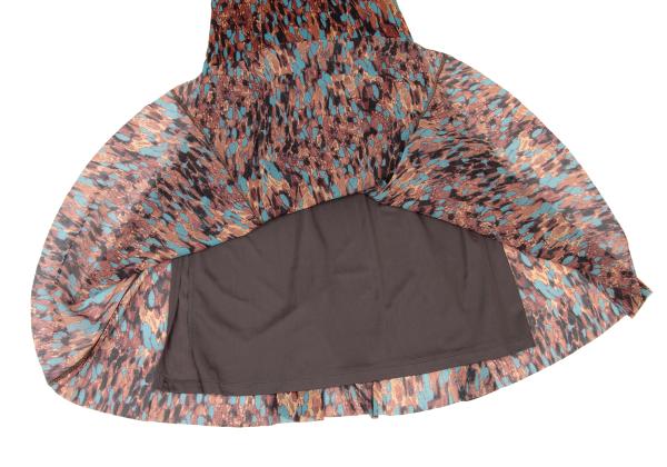 Jean Paul GAULTIER FEMME Marble Print Net Skirt Size 40