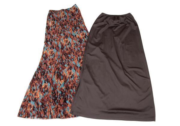 Jean Paul GAULTIER FEMME Marble Print Net Skirt Size 40