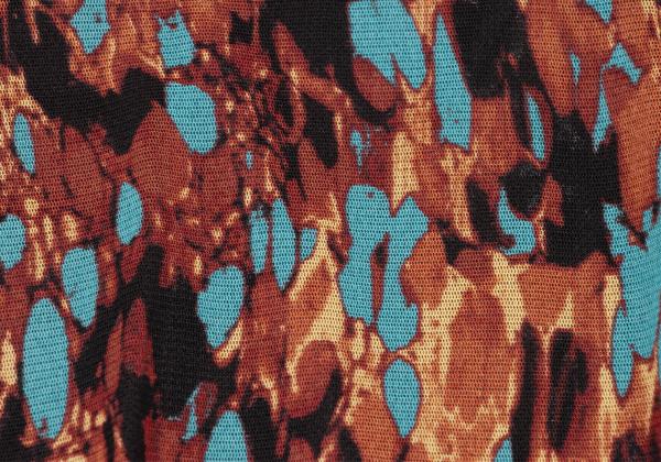 Jean Paul GAULTIER FEMME Marble Print Net Skirt Size 40