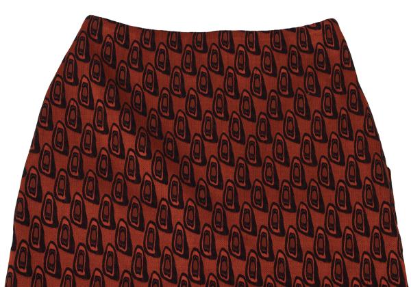 Jean Paul GAULTIER FEMME Stretch Skirt Orange Size 40