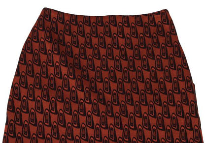 Jean Paul GAULTIER FEMME Stretch Skirt Orange Size 40