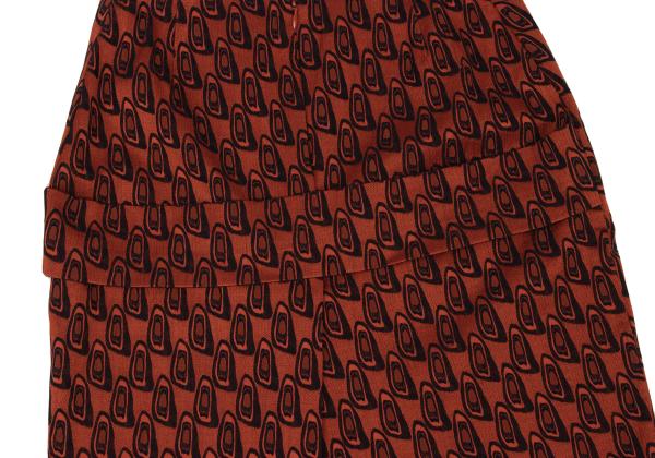 Jean Paul GAULTIER FEMME Stretch Skirt Orange Size 40