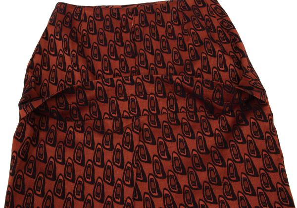 Jean Paul GAULTIER FEMME Stretch Skirt Orange Size 40