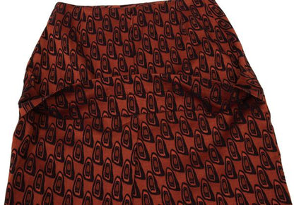 Jean Paul GAULTIER FEMME Stretch Skirt Orange Size 40