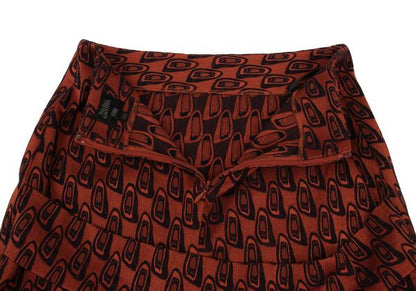 Jean Paul GAULTIER FEMME Stretch Skirt Orange Size 40