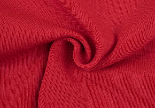 ISSEY MIYAKE PERMANENTE Red No-Collar Cardigan Size M