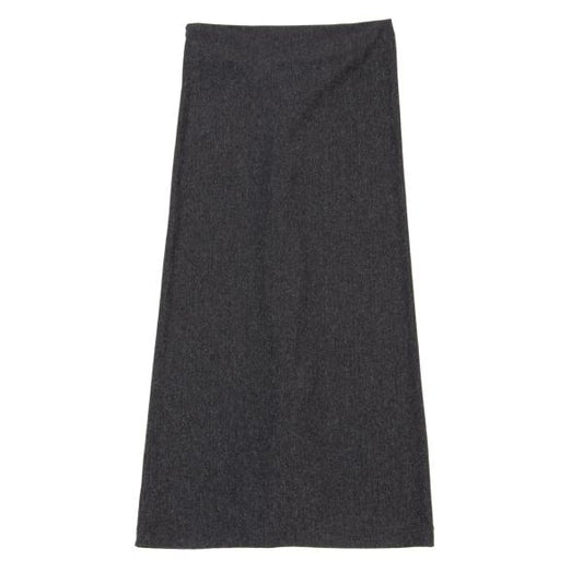 ISSEY MIYAKE PERMANENTE Charcoal Marble Stretch Skirt Size M
