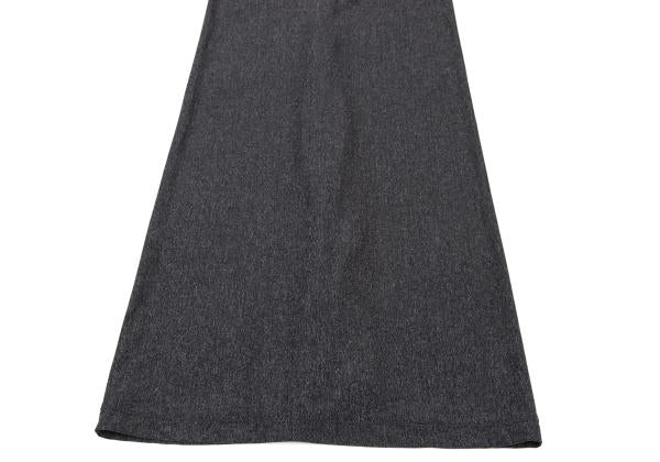 ISSEY MIYAKE PERMANENTE Charcoal Marble Stretch Skirt Size M