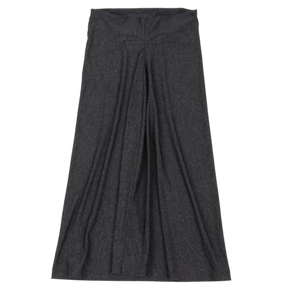 ISSEY MIYAKE PERMANENTE Charcoal Marble Stretch Skirt Size M